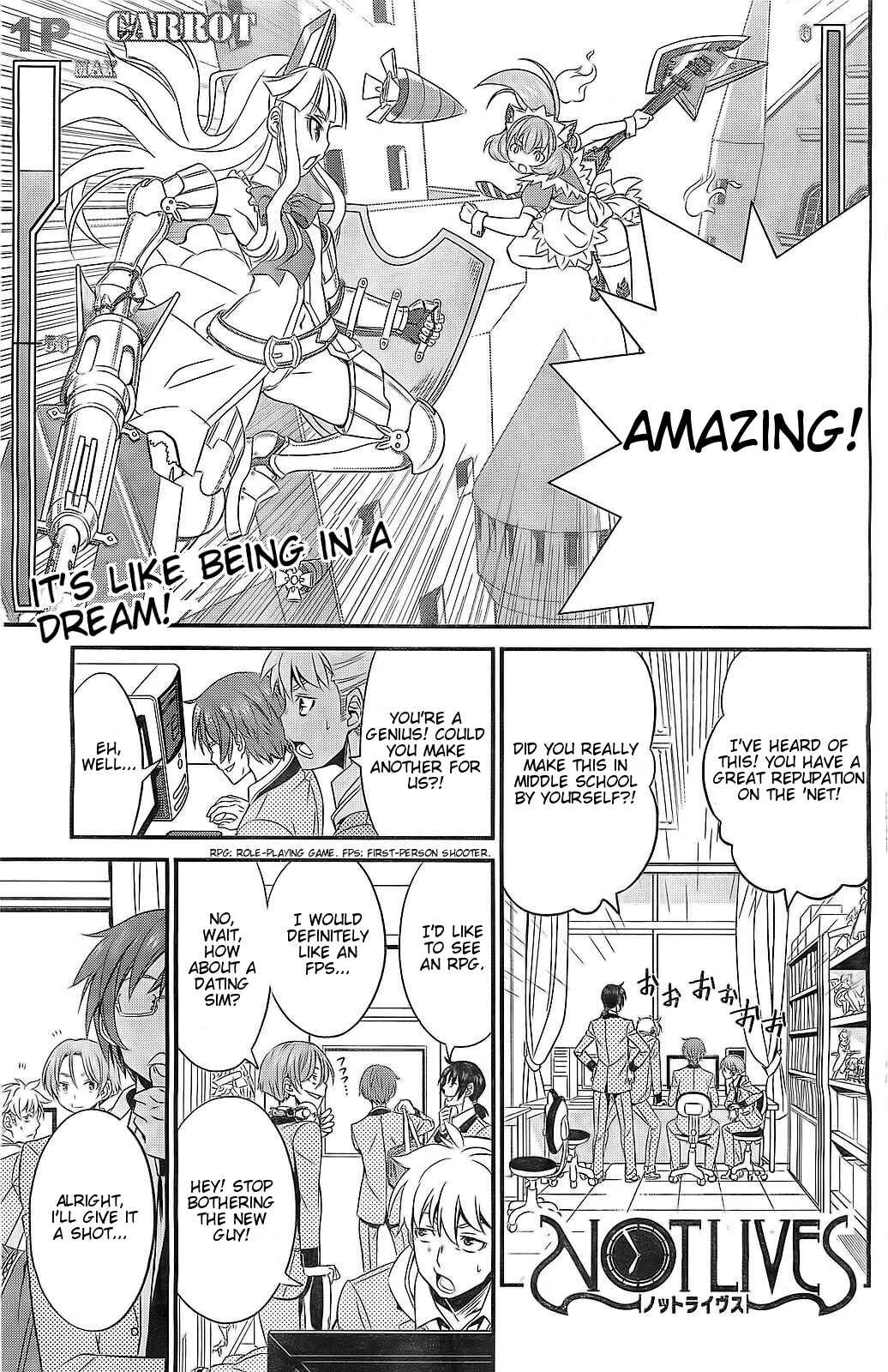 Not Lives Chapter 1 - Page 2