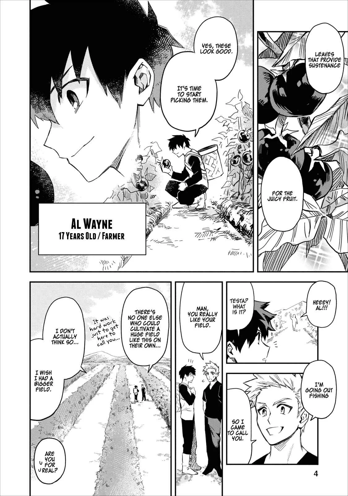 Noumin Kanren no Skill bakka Agetetara Nazeka Tsuyoku Natta. Chapter 1 - Page 2