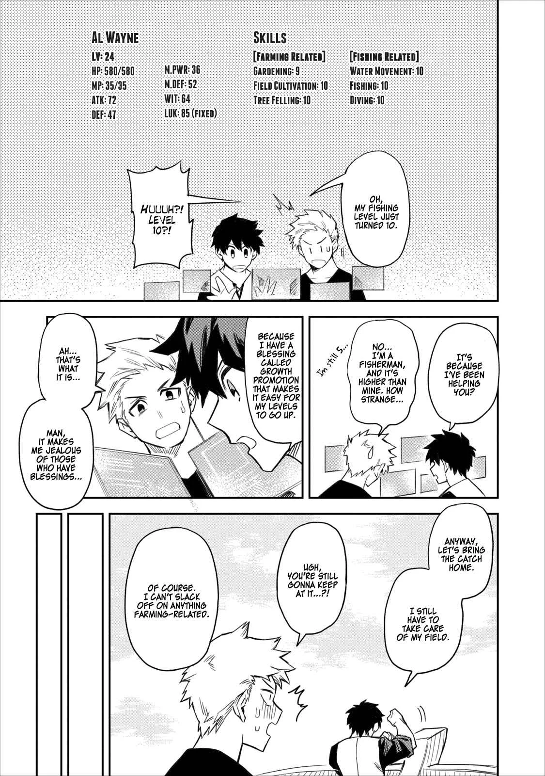 Noumin Kanren no Skill bakka Agetetara Nazeka Tsuyoku Natta. Chapter 1 - Page 6