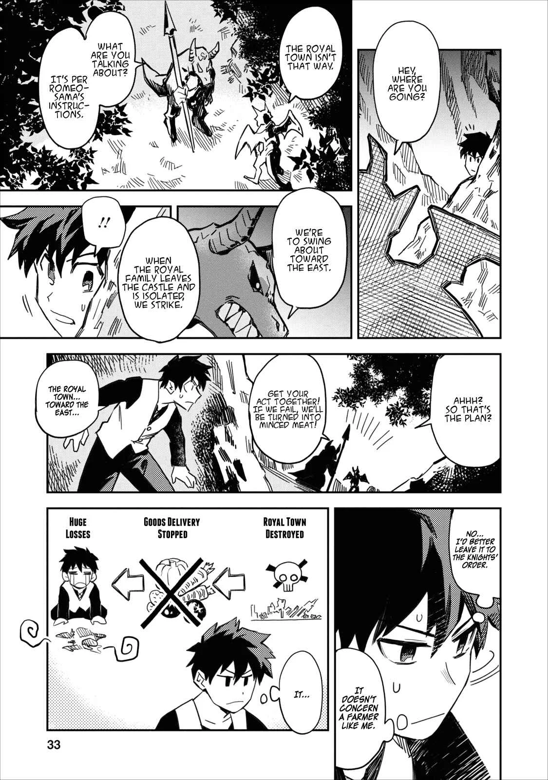 Noumin Kanren no Skill bakka Agetetara Nazeka Tsuyoku Natta. Chapter 1 - Page 30