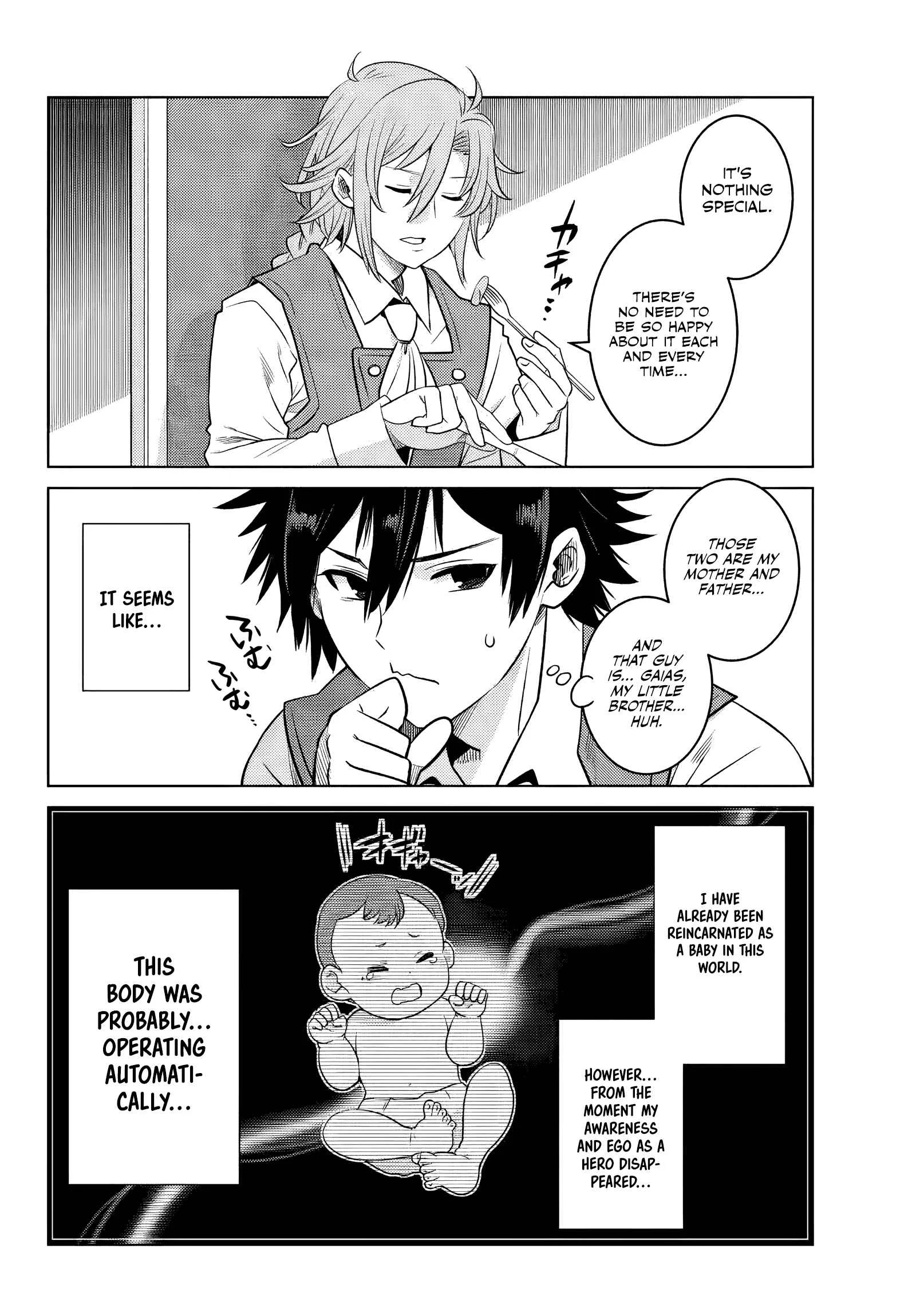 Ochikobore Datta Ani ga Jitsuha Saikyou ~Shijou Saikyou no Yuusha wa Tensei-shi, Gakuen de Mujikaku ni Musou Suru~ Chapter 1 - Page 12