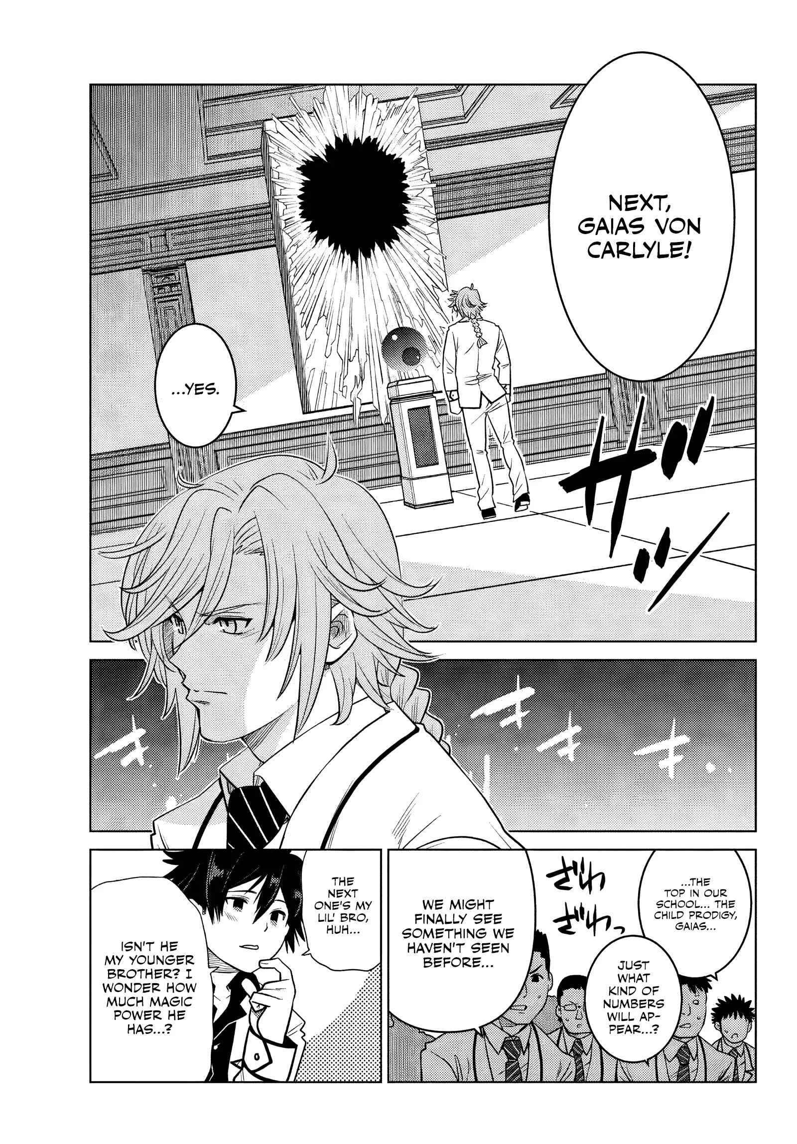 Ochikobore Datta Ani ga Jitsuha Saikyou ~Shijou Saikyou no Yuusha wa Tensei-shi, Gakuen de Mujikaku ni Musou Suru~ Chapter 1 - Page 37