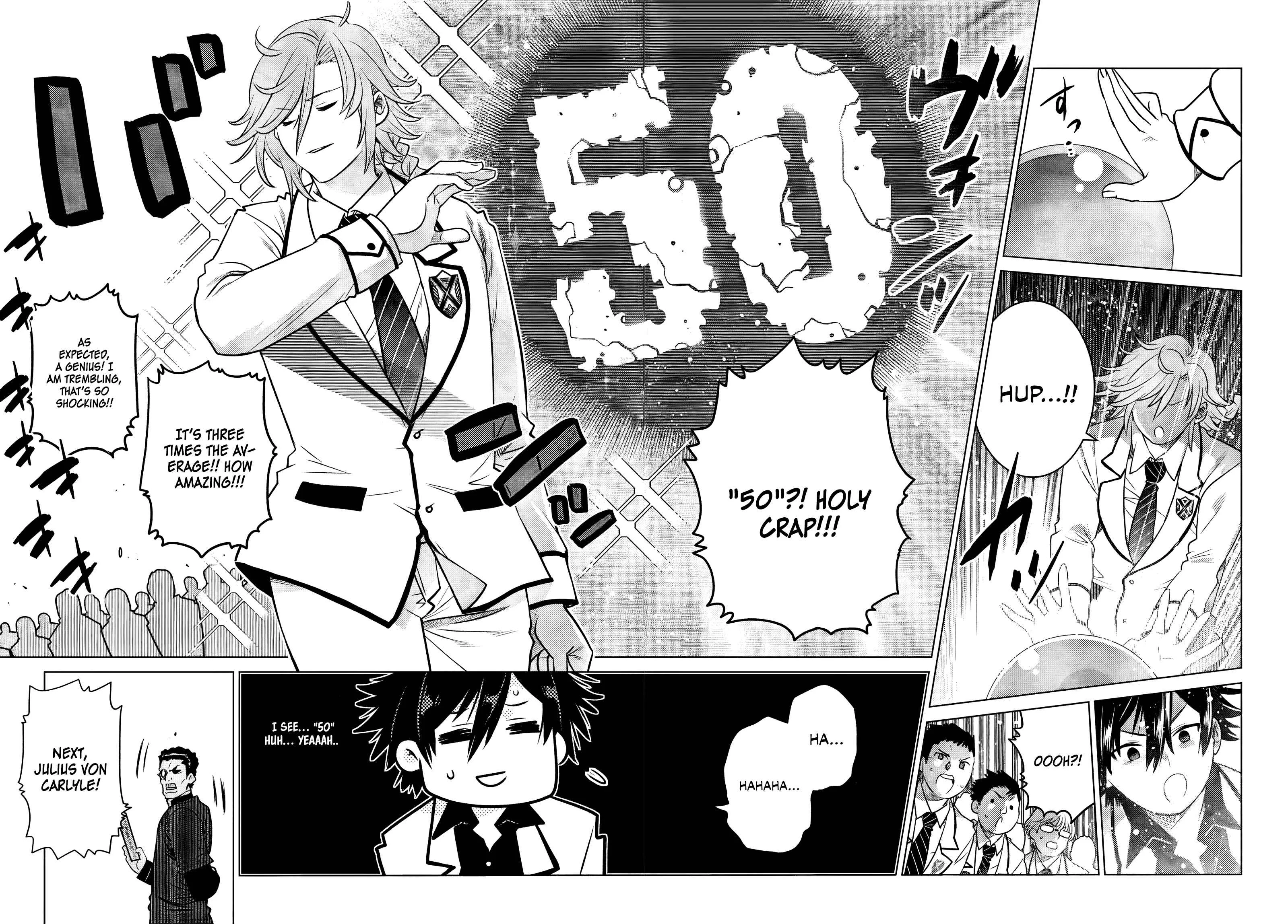 Ochikobore Datta Ani ga Jitsuha Saikyou ~Shijou Saikyou no Yuusha wa Tensei-shi, Gakuen de Mujikaku ni Musou Suru~ Chapter 1 - Page 38