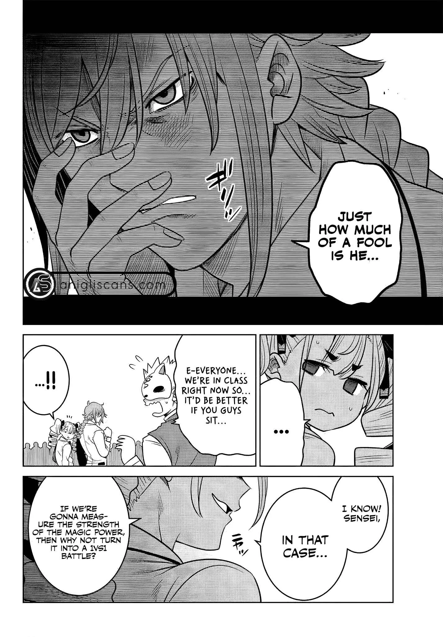 Ochikobore Datta Ani ga Jitsuha Saikyou ~Shijou Saikyou no Yuusha wa Tensei-shi, Gakuen de Mujikaku ni Musou Suru~ Chapter 2.3 - Page 3