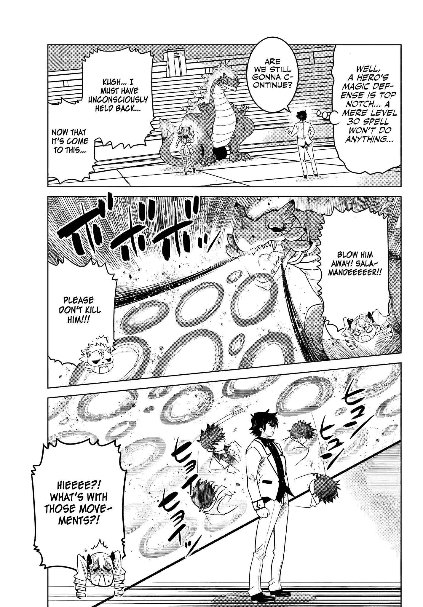 Ochikobore Datta Ani ga Jitsuha Saikyou ~Shijou Saikyou no Yuusha wa Tensei-shi, Gakuen de Mujikaku ni Musou Suru~ Chapter 2.4 - Page 4
