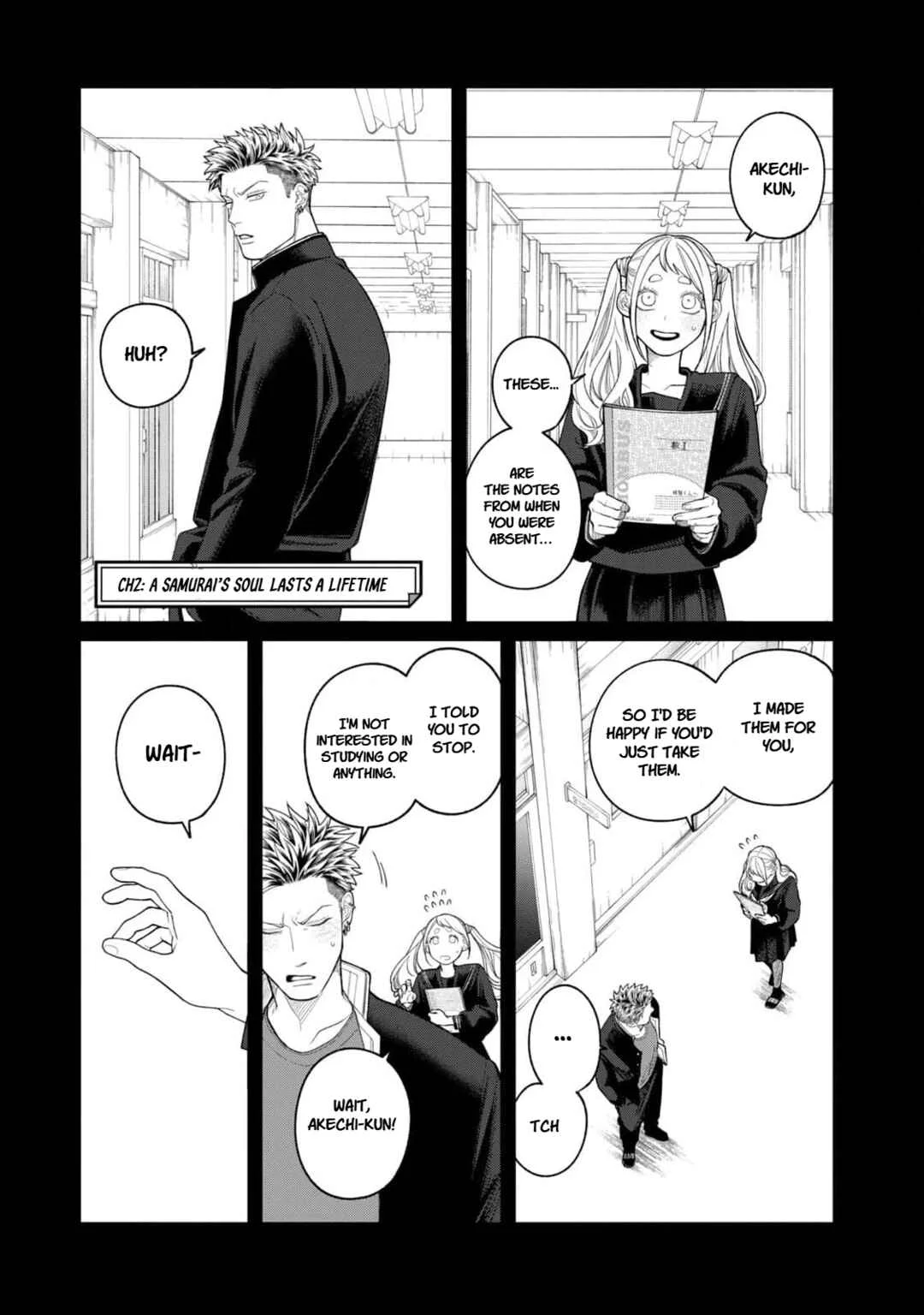 Oda-chan to Akechi-kun Chapter 2: A Samurai's Soul Lasts a Lifetime - Page 1