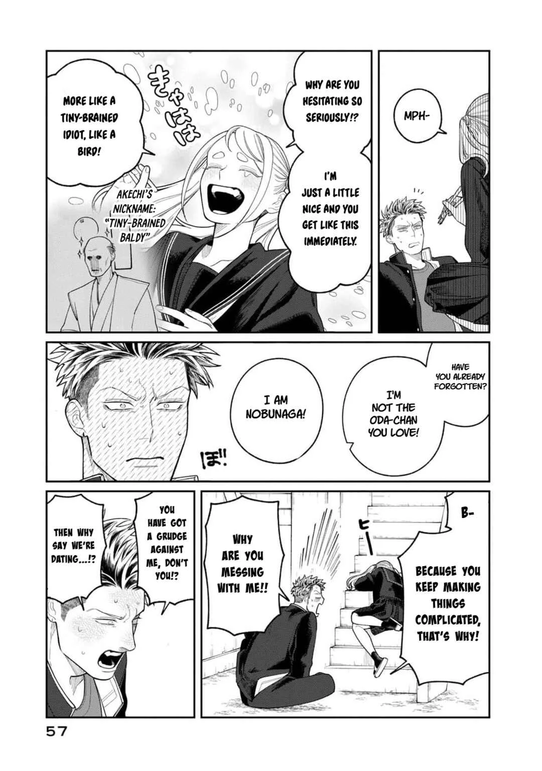 Oda-chan to Akechi-kun Chapter 2: A Samurai's Soul Lasts a Lifetime - Page 15
