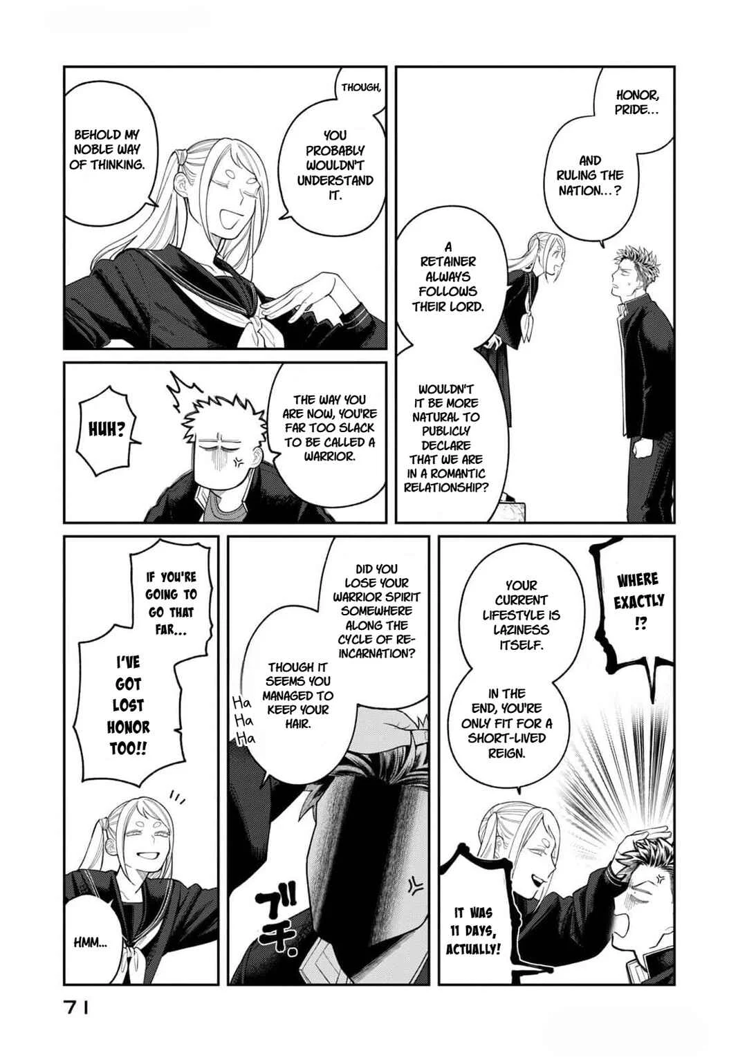 Oda-chan to Akechi-kun Chapter 2: A Samurai's Soul Lasts a Lifetime - Page 29