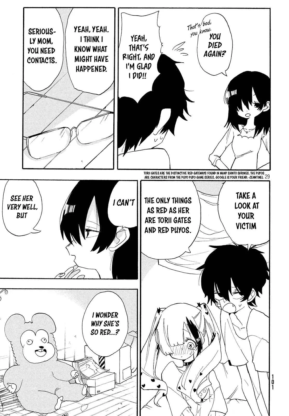 Odoru Respawn Chapter 2: I wonder why she's so red - Page 29