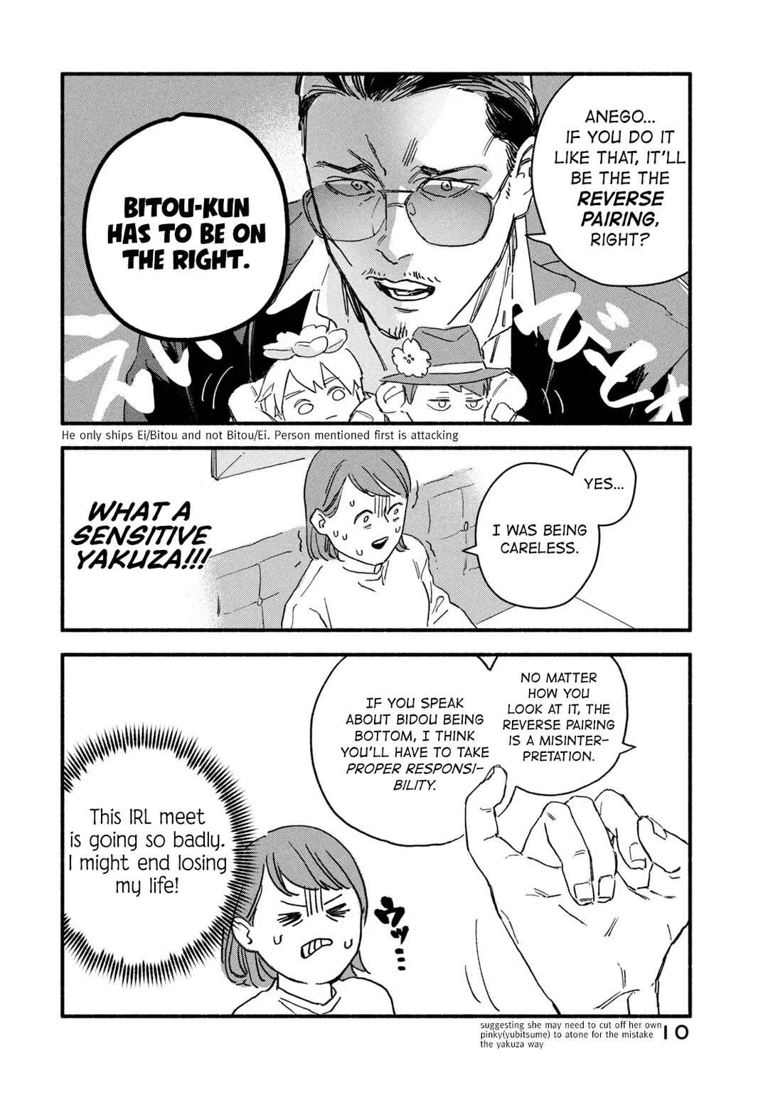 Offkai Shitara Tondemonai Yatsu ga Kita Hanashi Chapter 1 - Page 12
