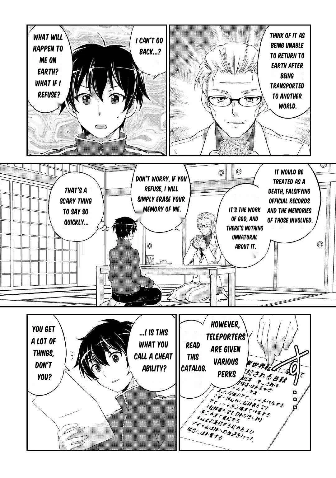 Ohitoyoshi Shokunin no Burari Isekai Tabi Chapter 1 - Page 14