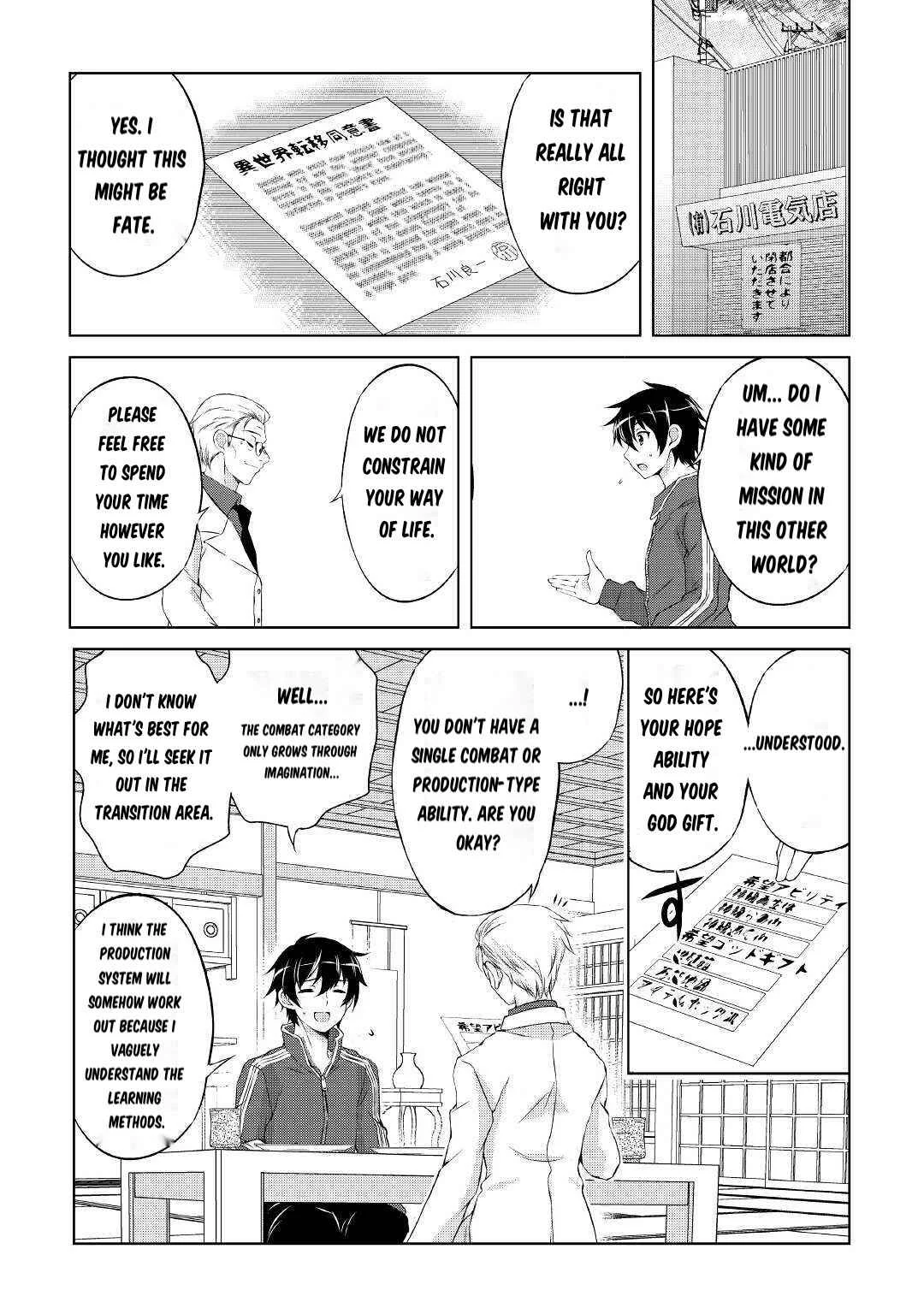 Ohitoyoshi Shokunin no Burari Isekai Tabi Chapter 1 - Page 21