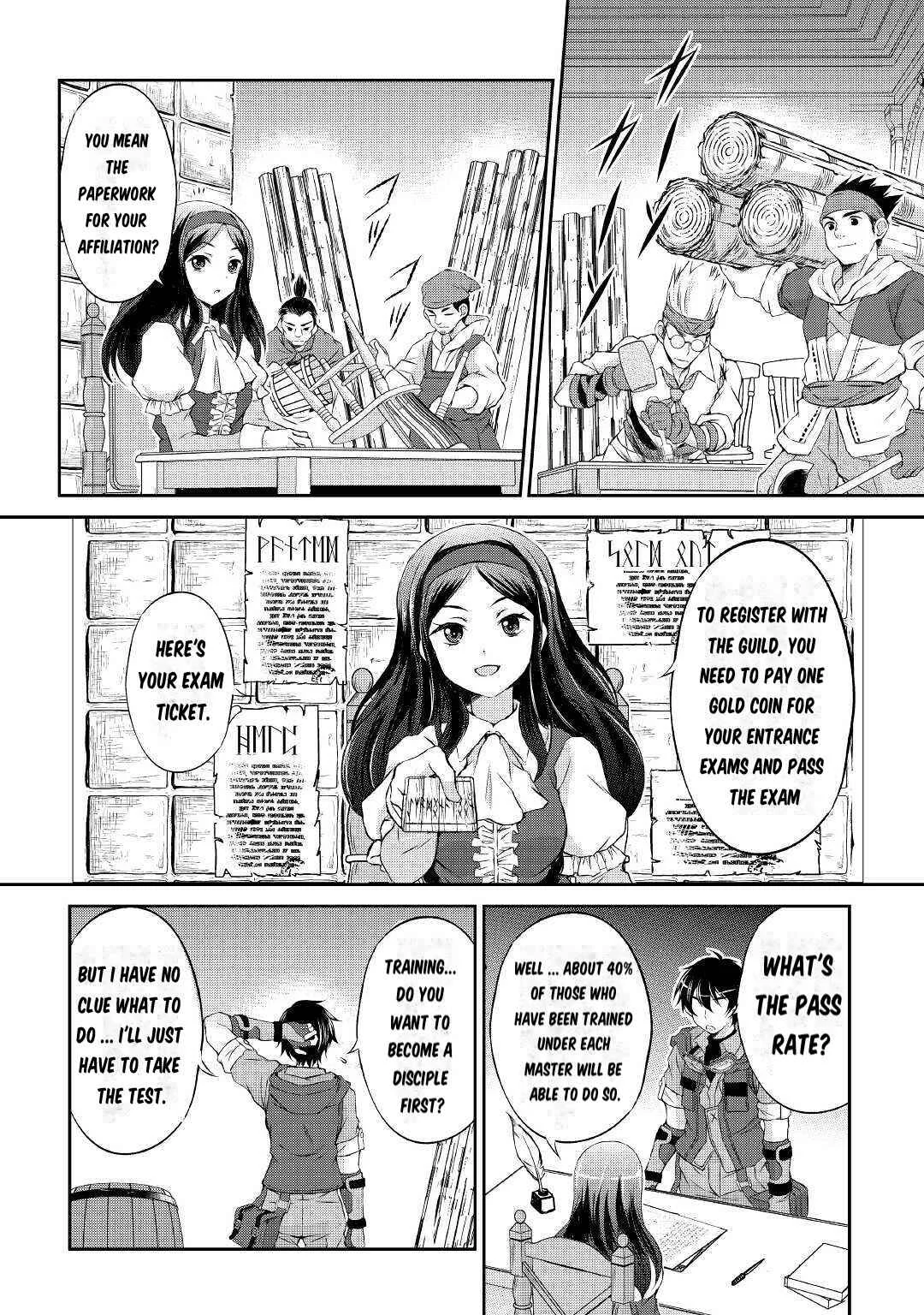 Ohitoyoshi Shokunin no Burari Isekai Tabi Chapter 1 - Page 35
