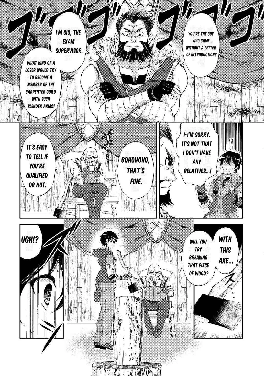 Ohitoyoshi Shokunin no Burari Isekai Tabi Chapter 1 - Page 36