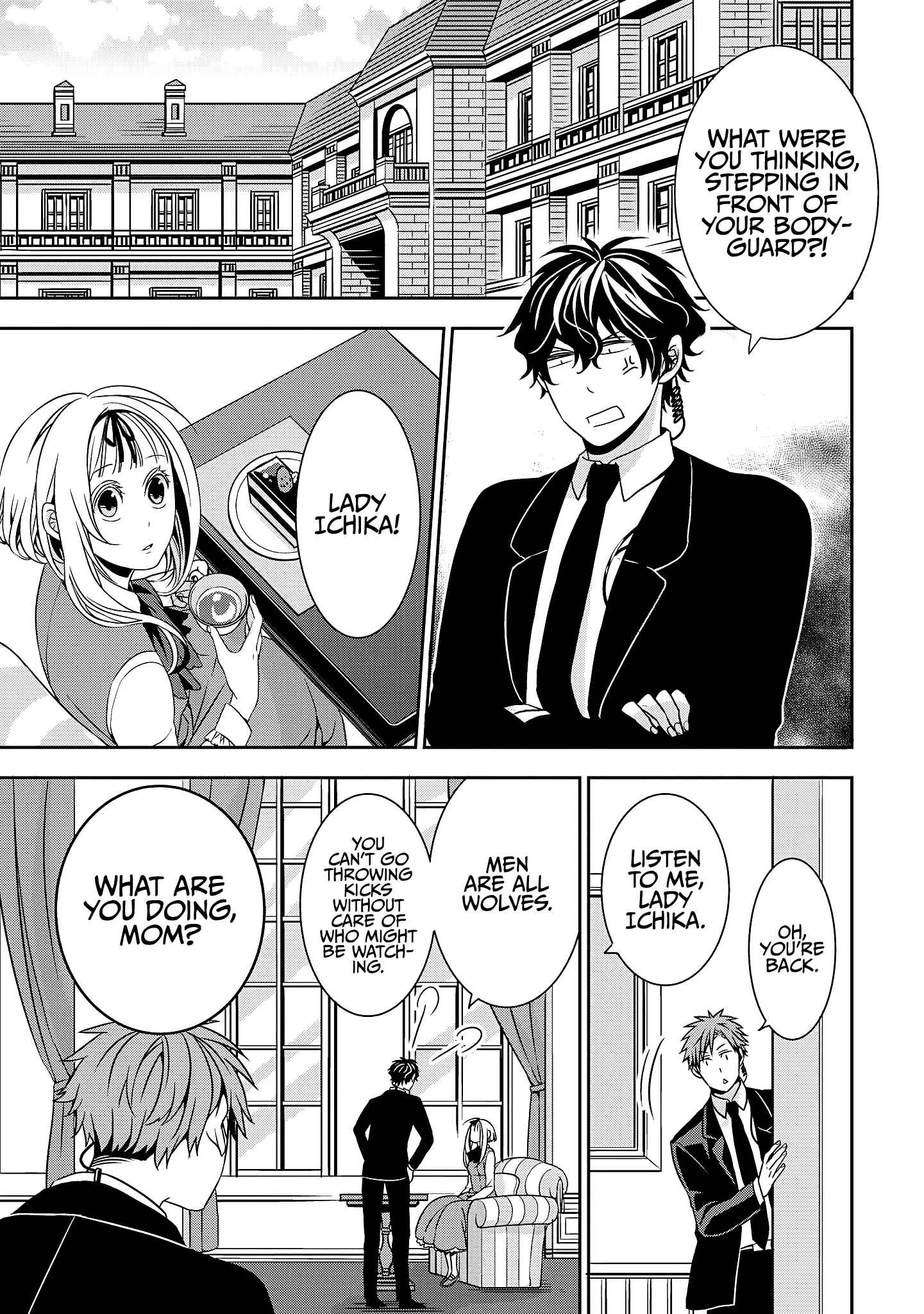 Ojou-sama ga Mamorasete Kurenai Chapter 1: Young Lady - Page 8