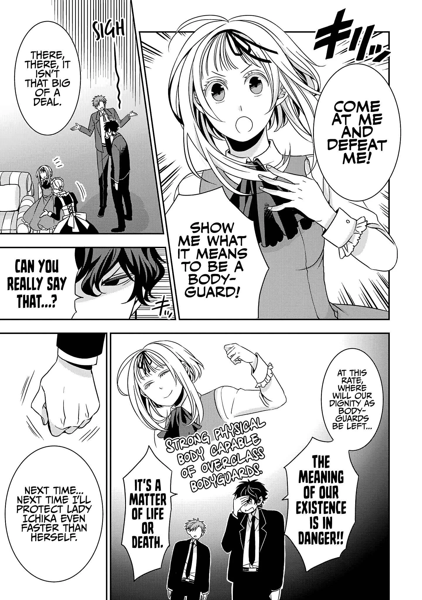 Ojou-sama ga Mamorasete Kurenai Chapter 1: Young Lady - Page 10