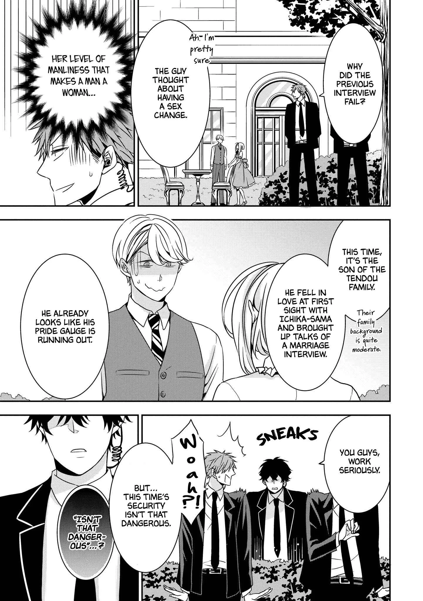 Ojou-sama ga Mamorasete Kurenai Chapter 2: Protect One's Heart - Page 3