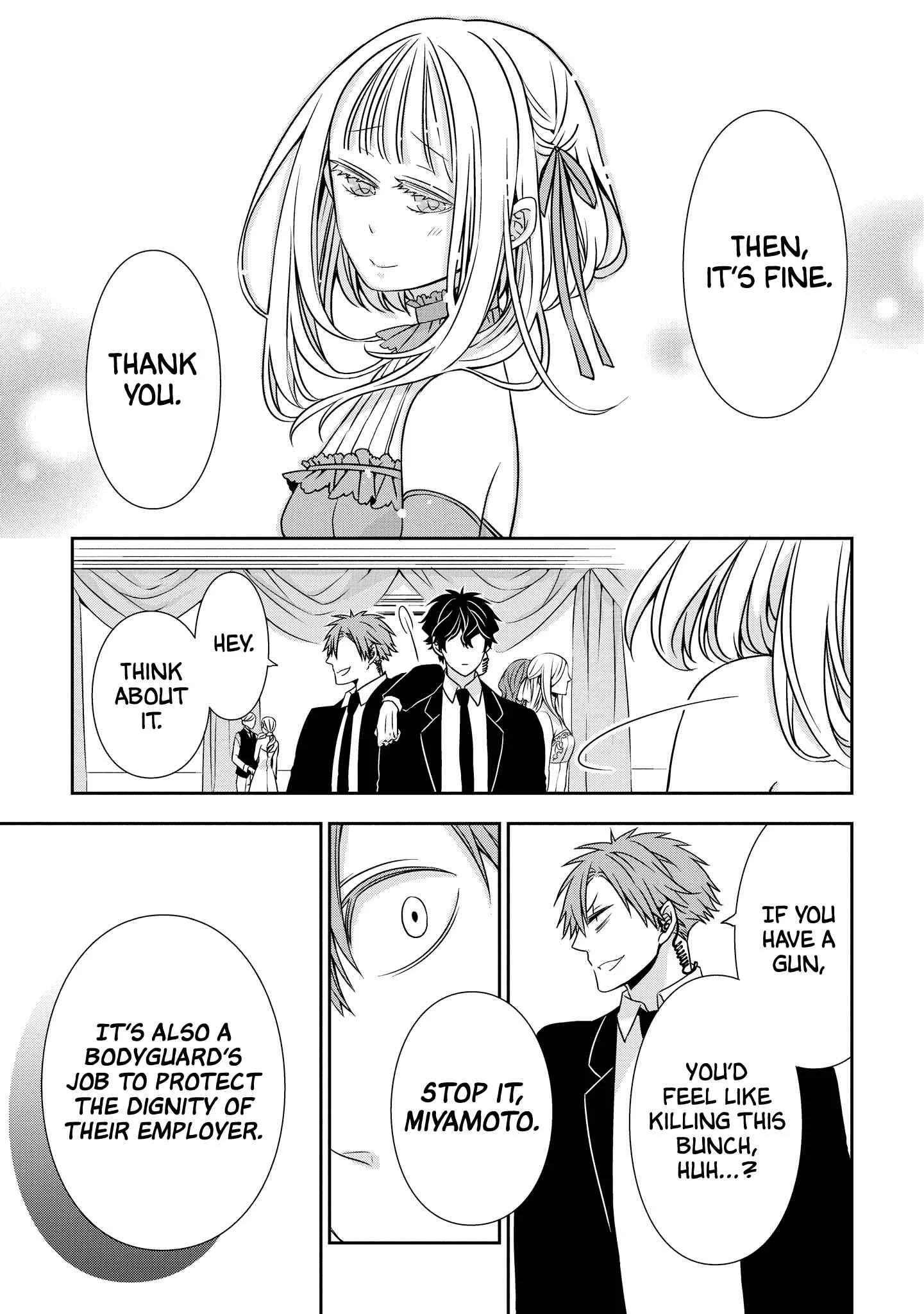 Ojou-sama ga Mamorasete Kurenai Chapter 4: Tonight With You - Page 9