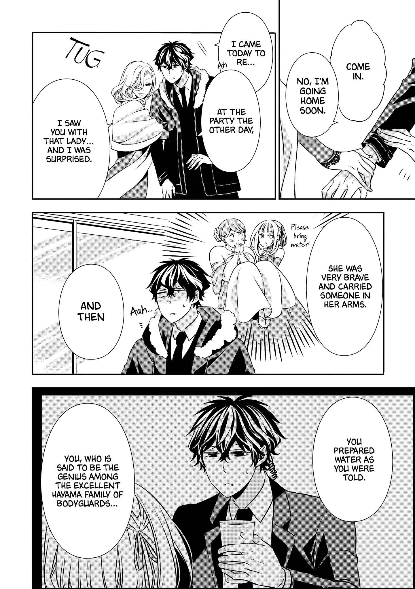 Ojou-sama ga Mamorasete Kurenai Chapter 5: Bodyguard in Love - Page 6