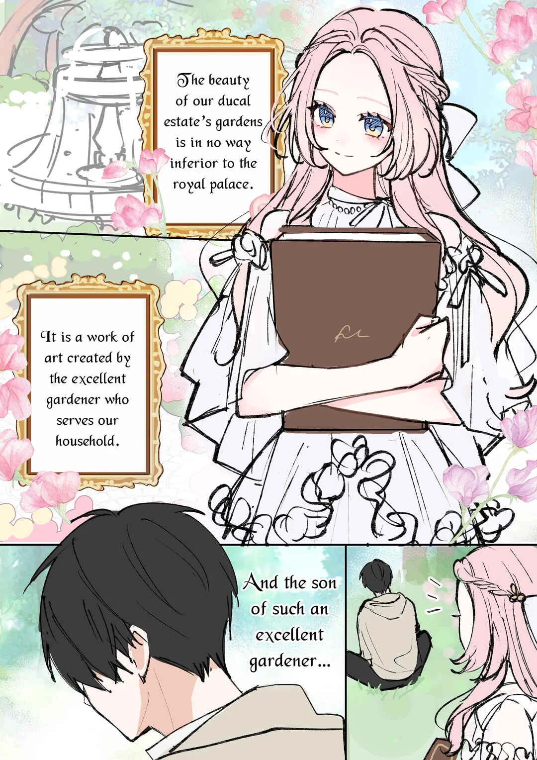 Ojou-sama no Tea Time Chapter 1.5: The Young Lady and Her Bodyguard - Page 1