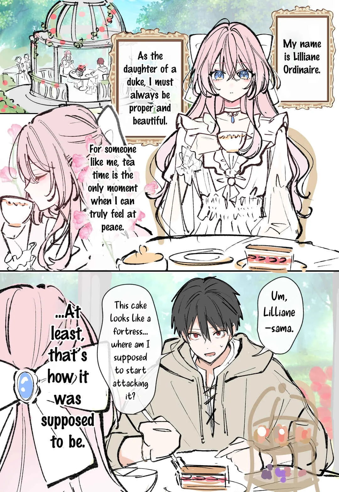 Ojou-sama no Tea Time Chapter 1: The Young Lady’s Tea Time - Page 1