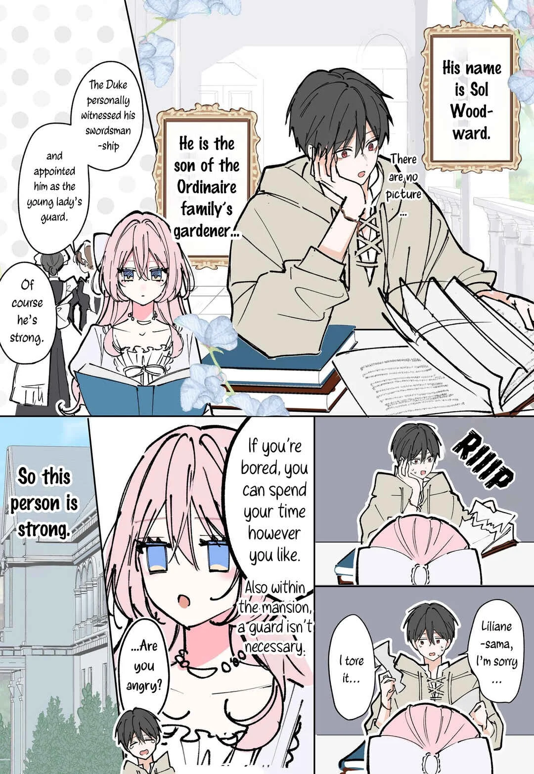Ojou-sama no Tea Time Chapter 3: The Young Lady Wants to Know - Page 1