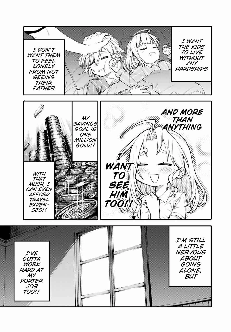 Okaasan Boukensha, Login Bonus de Skill "Shufu" ni Mezamemashita. Shuuichi Moraeru Chirashi de Boukensha Seikatsu Ganbarimasu! Chapter 1: Kachua The Porter - Page 12