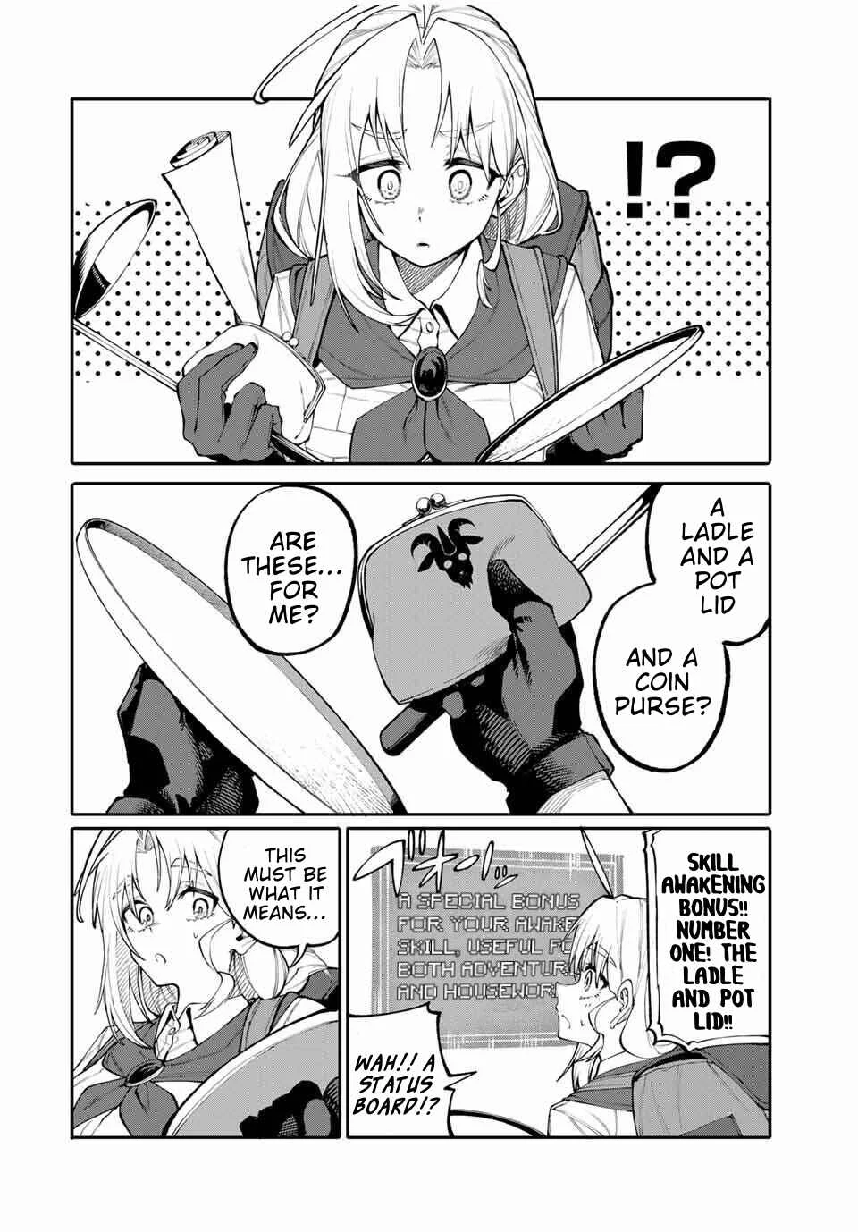 Okaasan Boukensha, Login Bonus de Skill "Shufu" ni Mezamemashita. Shuuichi Moraeru Chirashi de Boukensha Seikatsu Ganbarimasu! Chapter 1: Kachua The Porter - Page 19