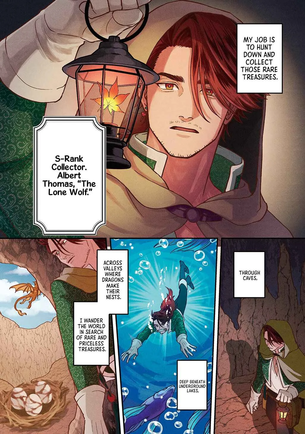 Okami to Randoseru ~Kyu Saishuka to Tensei Musume no Dungeon Gohan~ Chapter 1 - Page 2