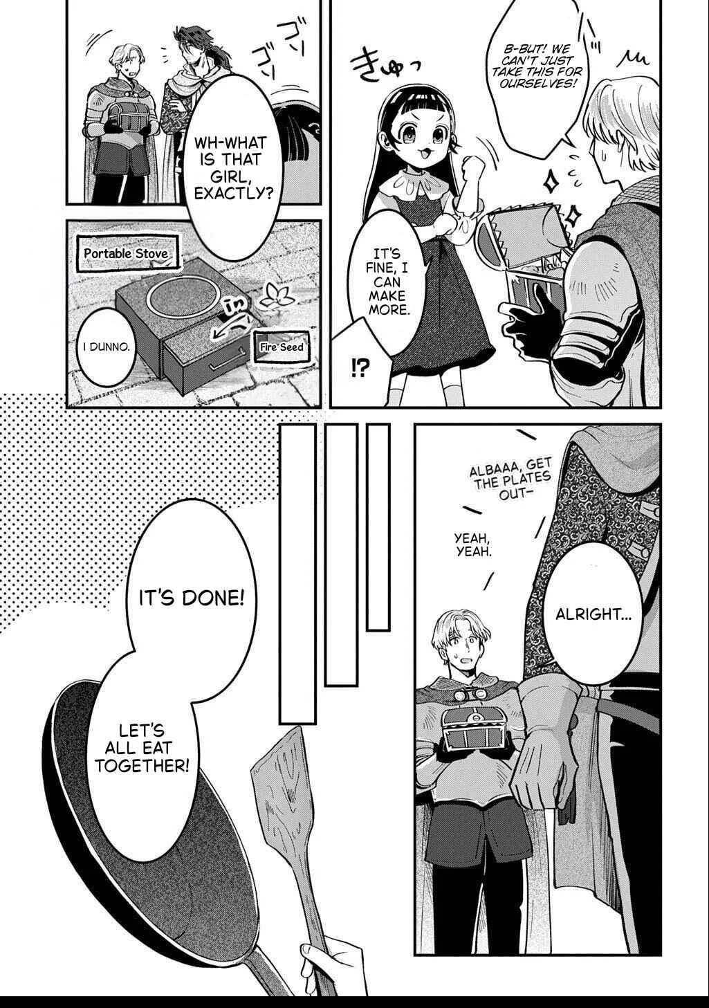Okami to Randoseru ~Kyu Saishuka to Tensei Musume no Dungeon Gohan~ Chapter 2.2 - Page 17