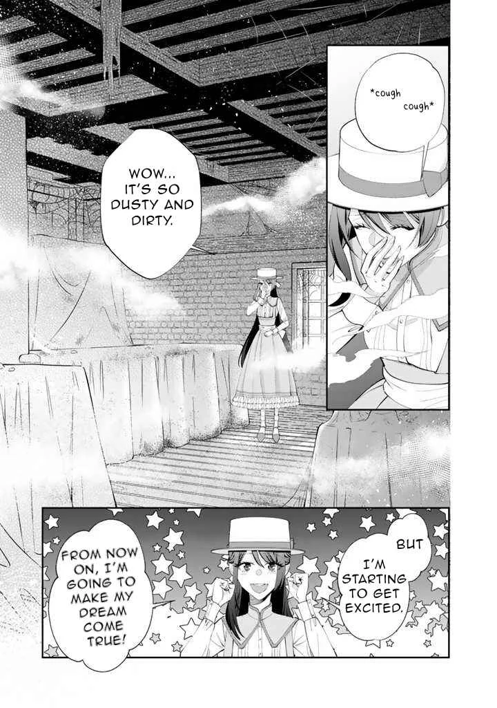 Okashi na Akuyaku Reijou wa Botsurakugo ni Amatou no Ouji ni Karamareru you ni Narimashita Chapter 2.1: First Time Customer - Page 4