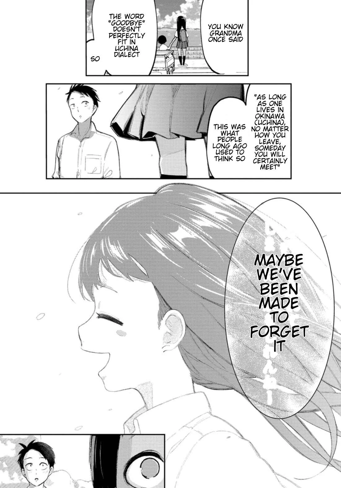 Okinawa de Suki ni Natta Ko ga Hougensugite Tsurasugiru Chapter 3: Mata Acha-ya- (See you tomorrow) - Page 6