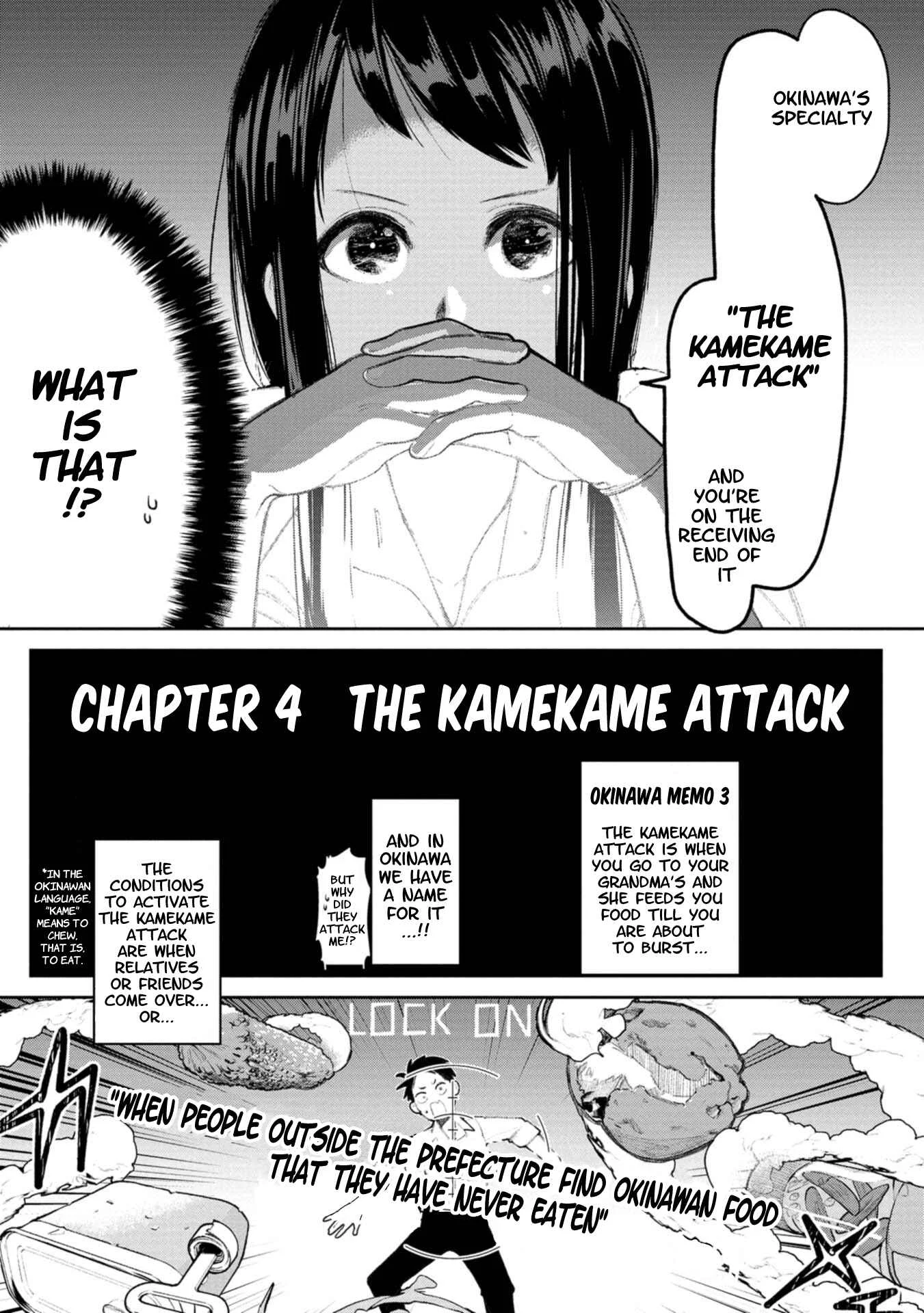 Okinawa de Suki ni Natta Ko ga Hougensugite Tsurasugiru Chapter 4: The KameKame Attack - Page 3