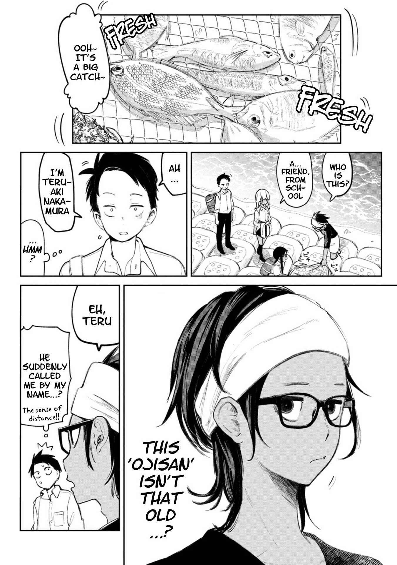 Okinawa de Suki ni Natta Ko ga Hougensugite Tsurasugiru Chapter 5: Ojisan and Kiss and Me - Page 8