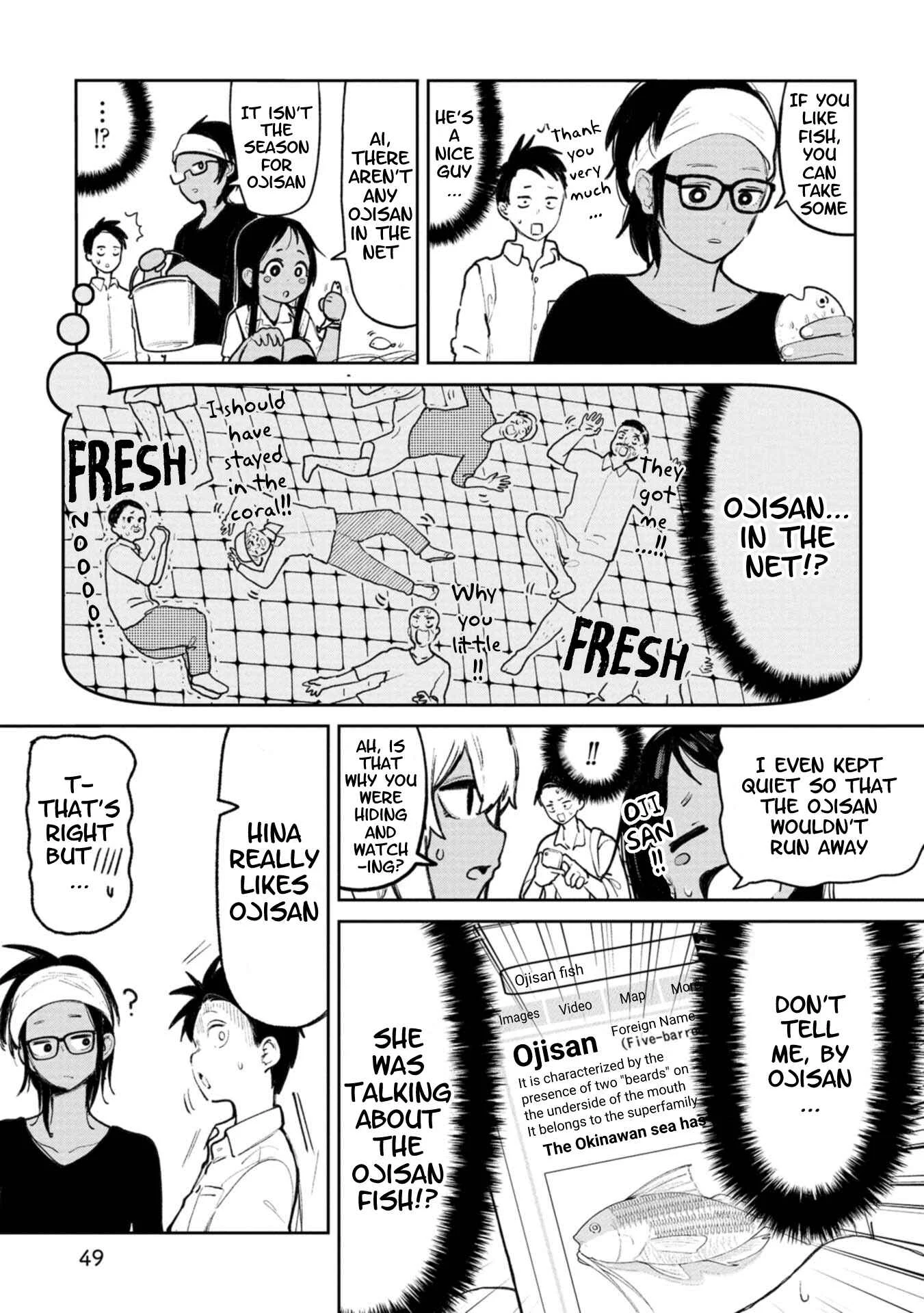 Okinawa de Suki ni Natta Ko ga Hougensugite Tsurasugiru Chapter 5: Ojisan and Kiss and Me - Page 9