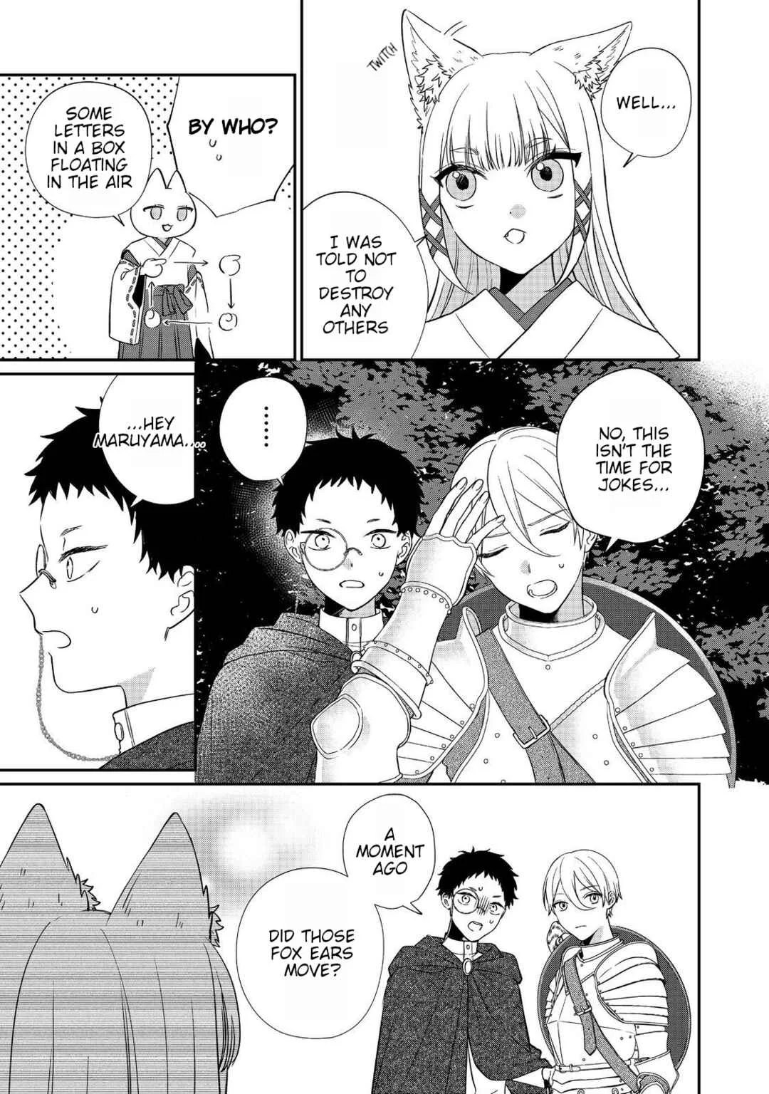 Okitsune-sama ni Onegai! ~Haison ni Nokotteta Kami-sama ga Fantasy-ka Shita Gendaishakai ni Hourikomaretara Saikyou Datta~ Chapter 1 - Page 32