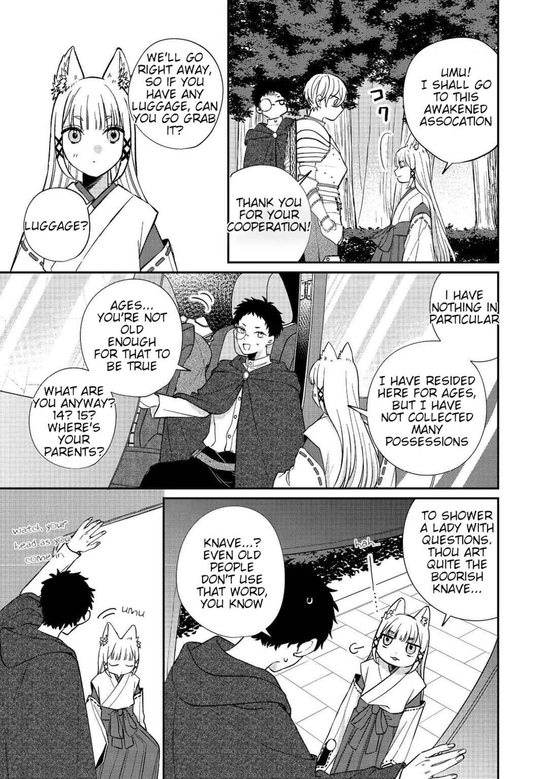 Okitsune-sama ni Onegai! ~Haison ni Nokotteta Kami-sama ga Fantasy-ka Shita Gendaishakai ni Hourikomaretara Saikyou Datta~ Chapter 1 - Page 36