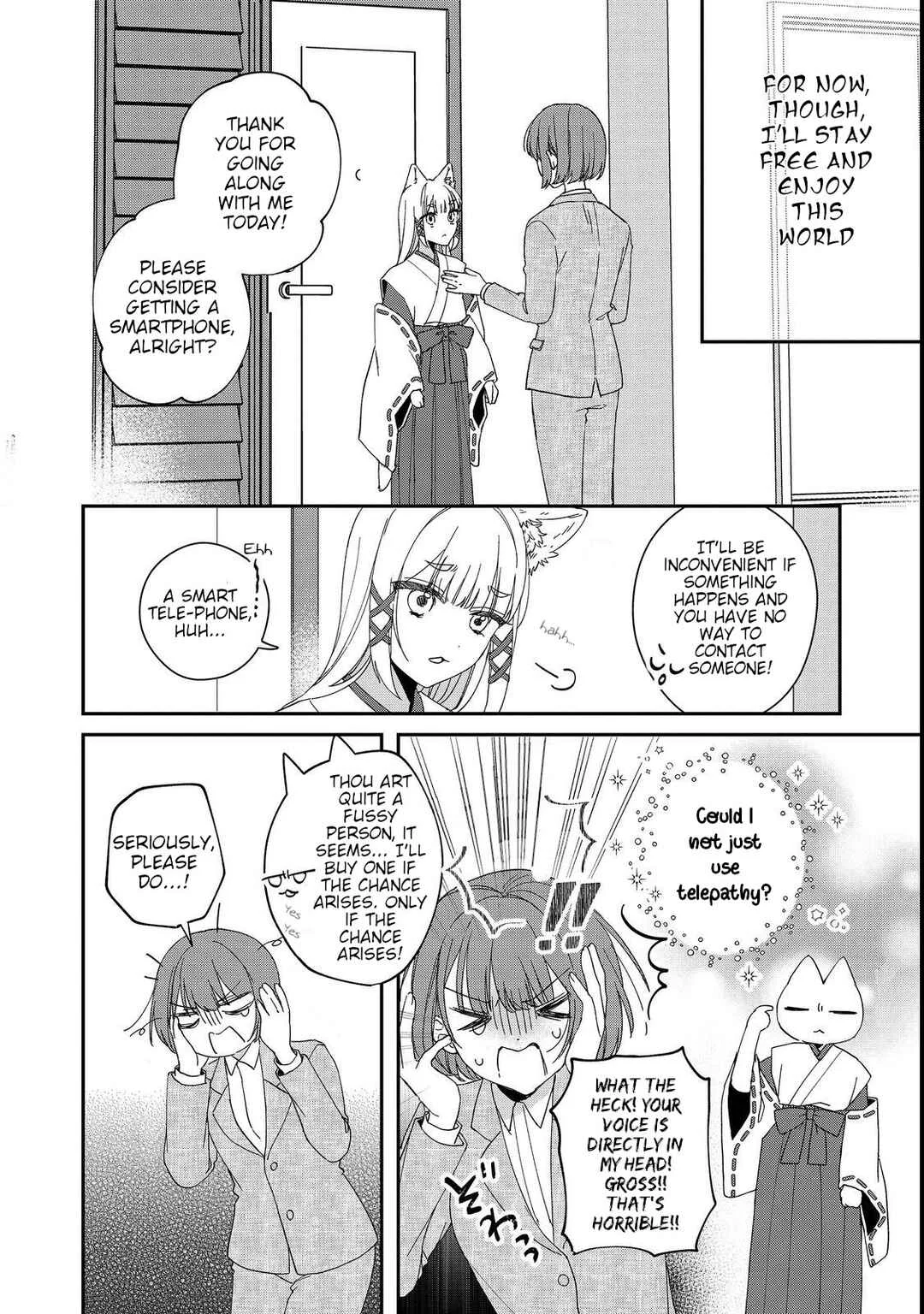 Okitsune-sama ni Onegai! ~Haison ni Nokotteta Kami-sama ga Fantasy-ka Shita Gendaishakai ni Hourikomaretara Saikyou Datta~ Chapter 4 - Page 16