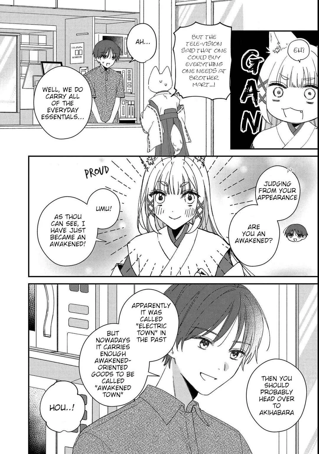 Okitsune-sama ni Onegai! ~Haison ni Nokotteta Kami-sama ga Fantasy-ka Shita Gendaishakai ni Hourikomaretara Saikyou Datta~ Chapter 4 - Page 20