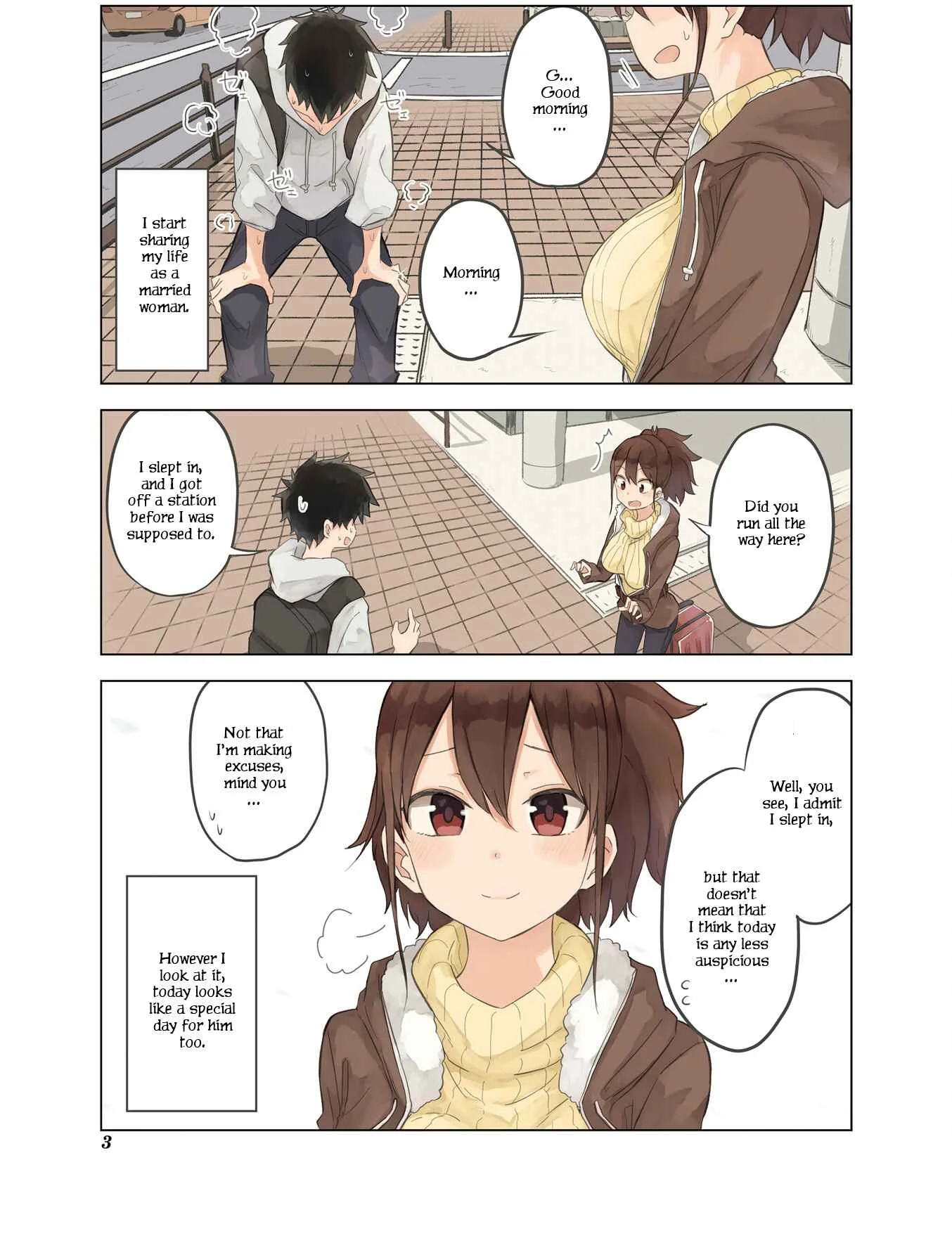 Oku-sama wa Niizuma-chan Chapter 1: Kyoukara Shinbuseikatsu. "Today Starts My Life as a Bride" - Page 5