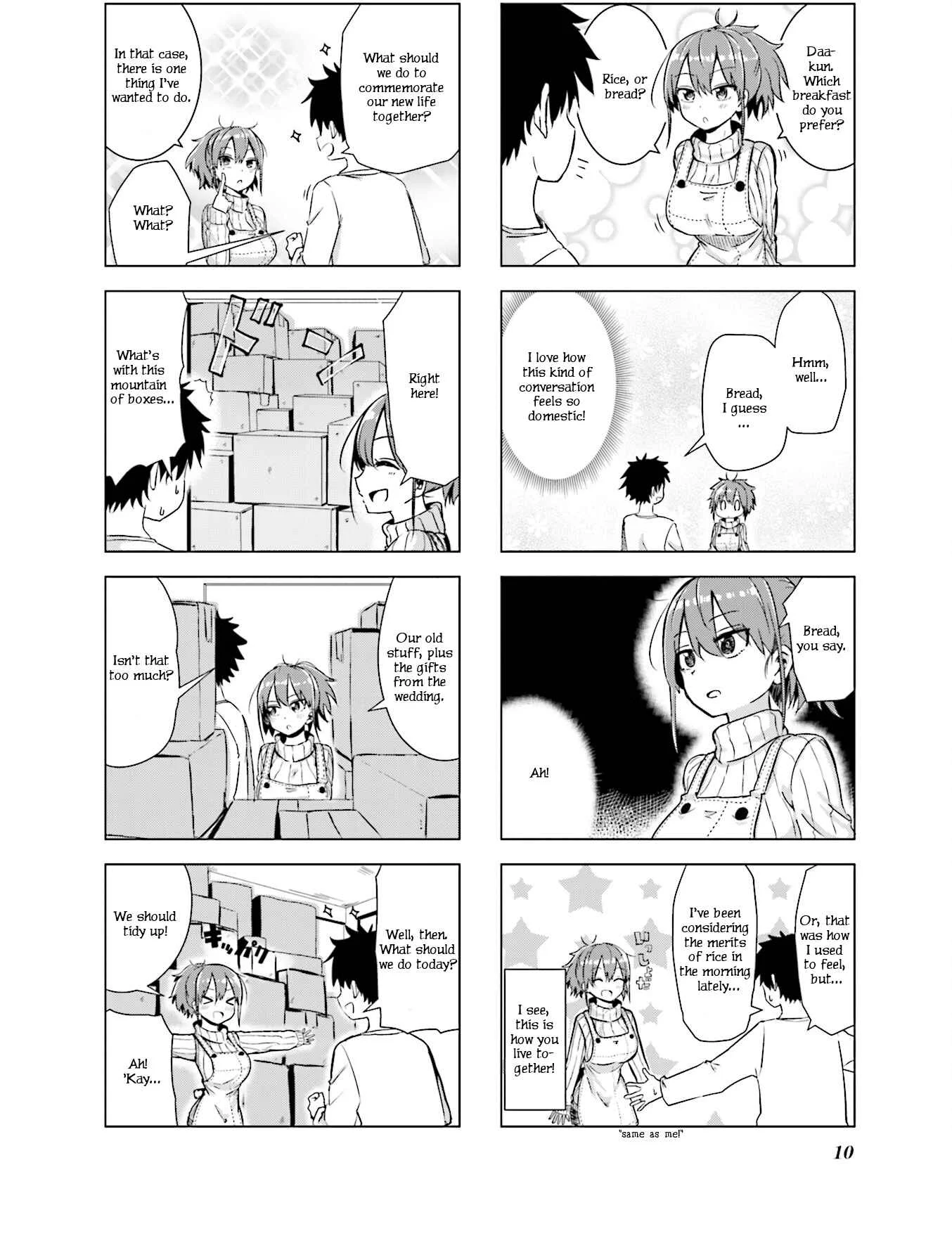 Oku-sama wa Niizuma-chan Chapter 1: Kyoukara Shinbuseikatsu. "Today Starts My Life as a Bride" - Page 12