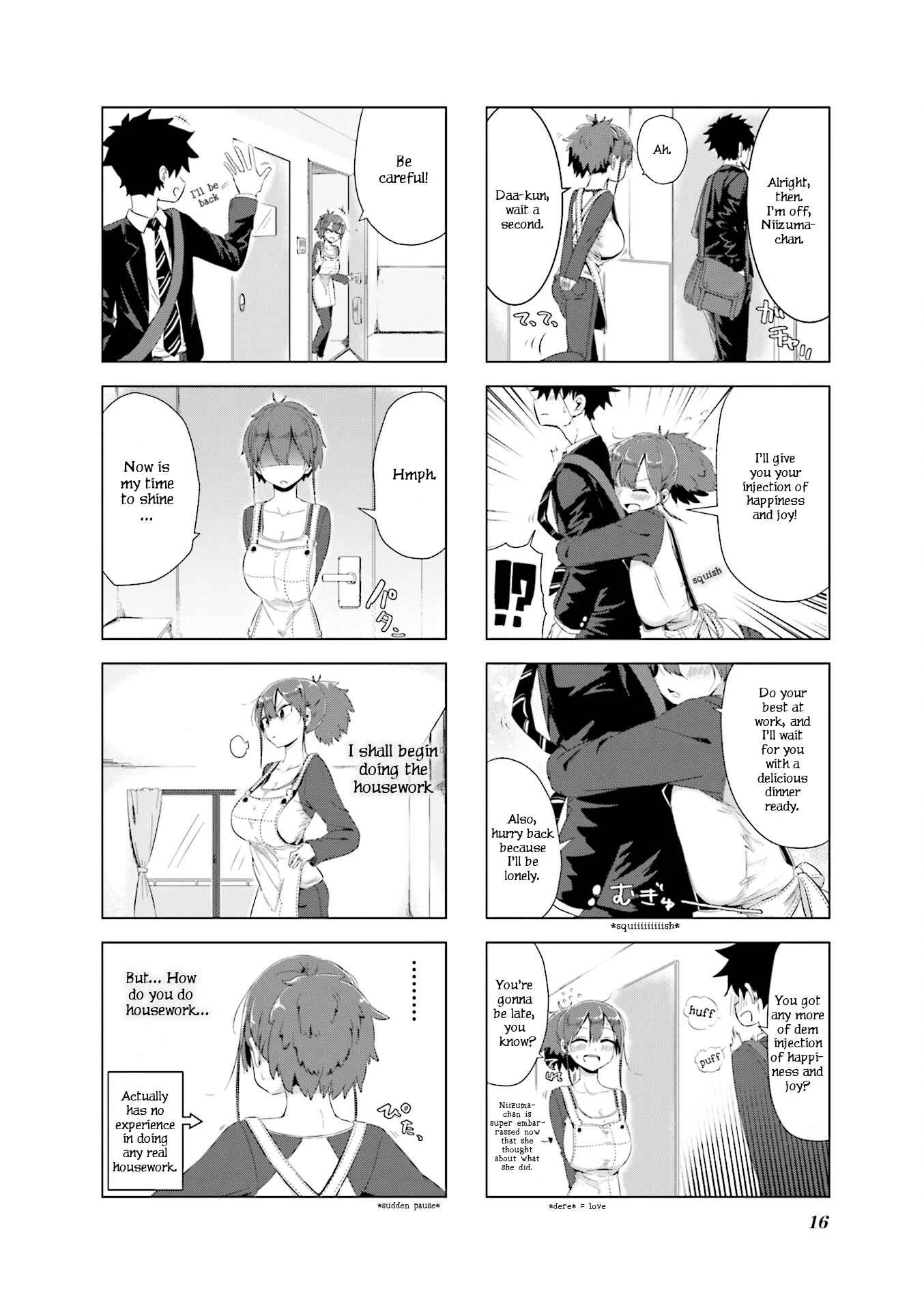 Oku-sama wa Niizuma-chan Chapter 2: Shufu tte Taihenda. "It's a Hard Life Being a Housewife" - Page 2