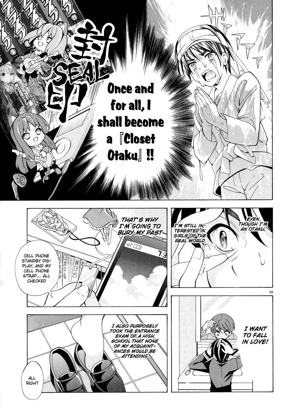 Omae o Otaku ni Shiteyaru kara, Ore o Riajuu ni Shitekure! Chapter 1: Pact 1 - Once and For All, I shall Become a Closet Otaku - Page 8