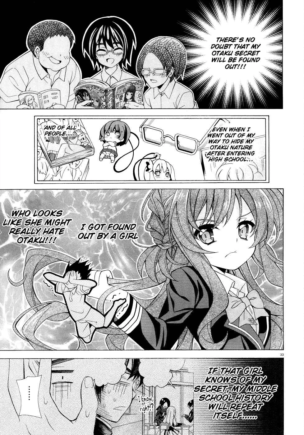 Omae o Otaku ni Shiteyaru kara, Ore o Riajuu ni Shitekure! Chapter 1: Pact 1 - Once and For All, I shall Become a Closet Otaku - Page 32