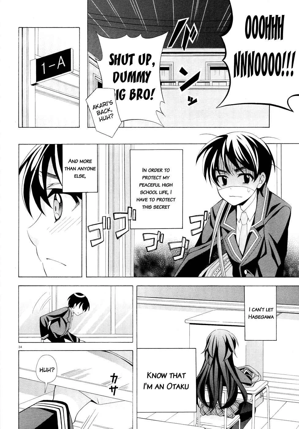 Omae o Otaku ni Shiteyaru kara, Ore o Riajuu ni Shitekure! Chapter 1: Pact 1 - Once and For All, I shall Become a Closet Otaku - Page 33
