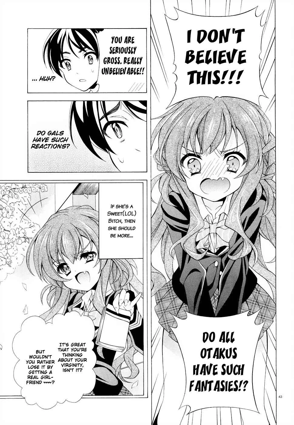 Omae o Otaku ni Shiteyaru kara, Ore o Riajuu ni Shitekure! Chapter 1: Pact 1 - Once and For All, I shall Become a Closet Otaku - Page 42