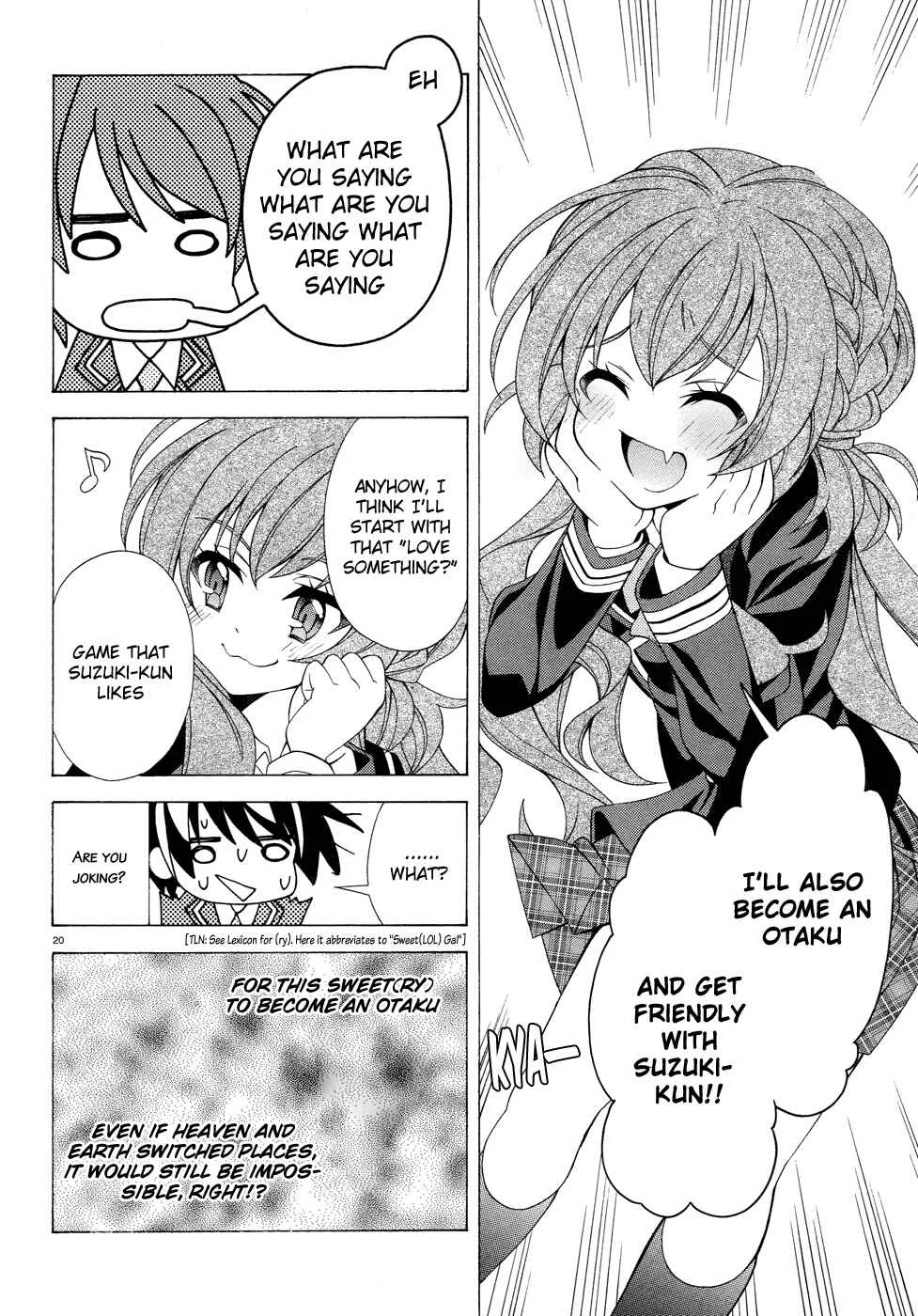 Omae o Otaku ni Shiteyaru kara, Ore o Riajuu ni Shitekure! Chapter 2: Pact 2 - Because I'm Going to Become an Otaku - Page 21