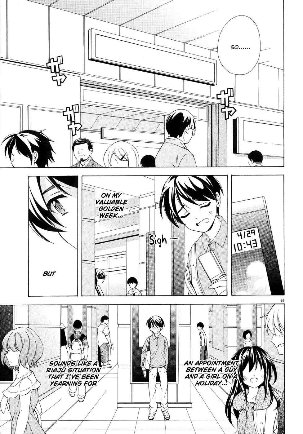 Omae o Otaku ni Shiteyaru kara, Ore o Riajuu ni Shitekure! Chapter 2: Pact 2 - Because I'm Going to Become an Otaku - Page 36