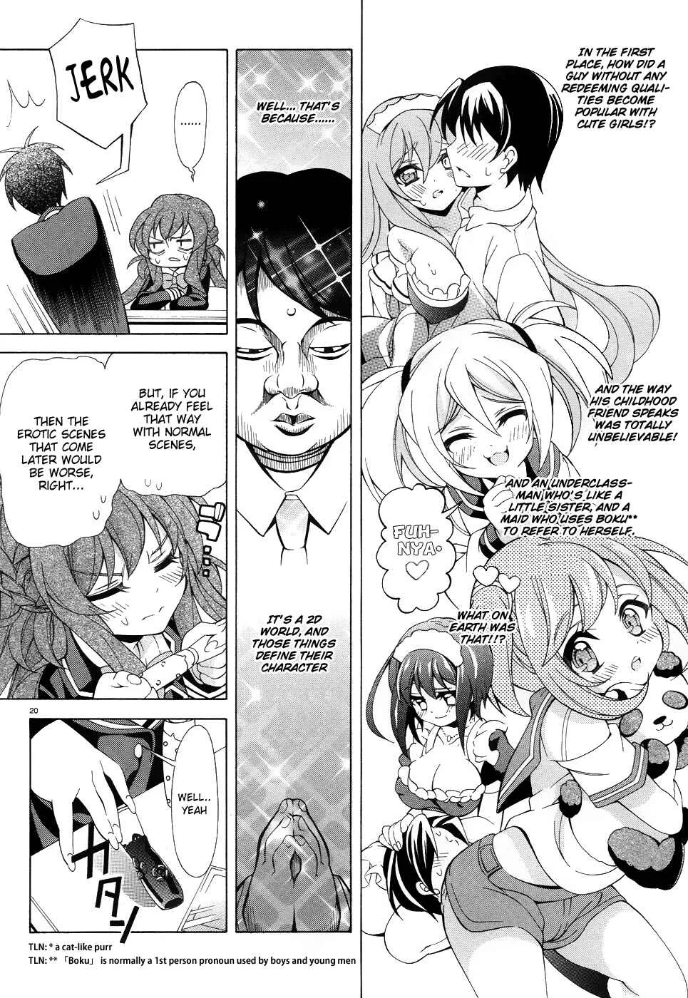 Omae o Otaku ni Shiteyaru kara, Ore o Riajuu ni Shitekure! Chapter 3: Just When I thought That Something Felt Off - Page 22