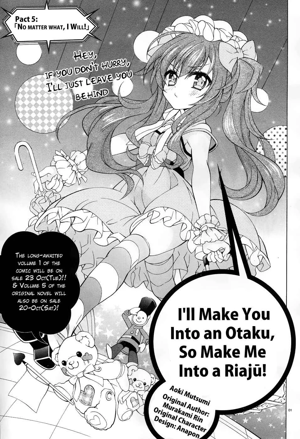 Omae o Otaku ni Shiteyaru kara, Ore o Riajuu ni Shitekure! Chapter 5: No Matter What, I will! - Page 2